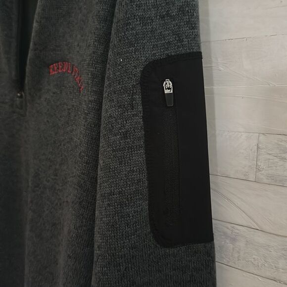 Men Sweater Size M Gray Charles River Apparel - Picture 4 of 5